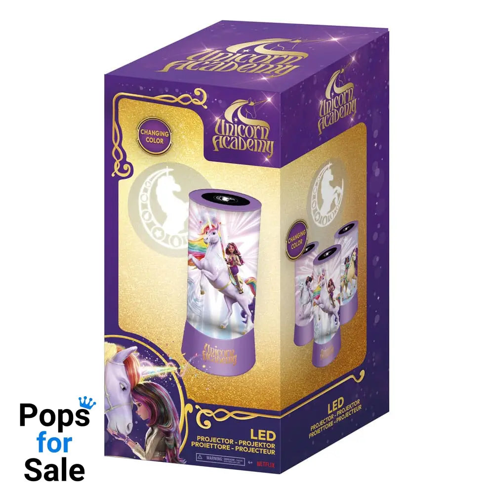 Unicorn Academy Nightlight with Projector Star