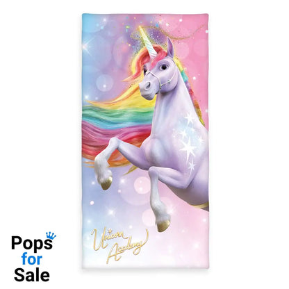 Unicorn Academy Velour Towel Magic 75 x 150 cm Towels