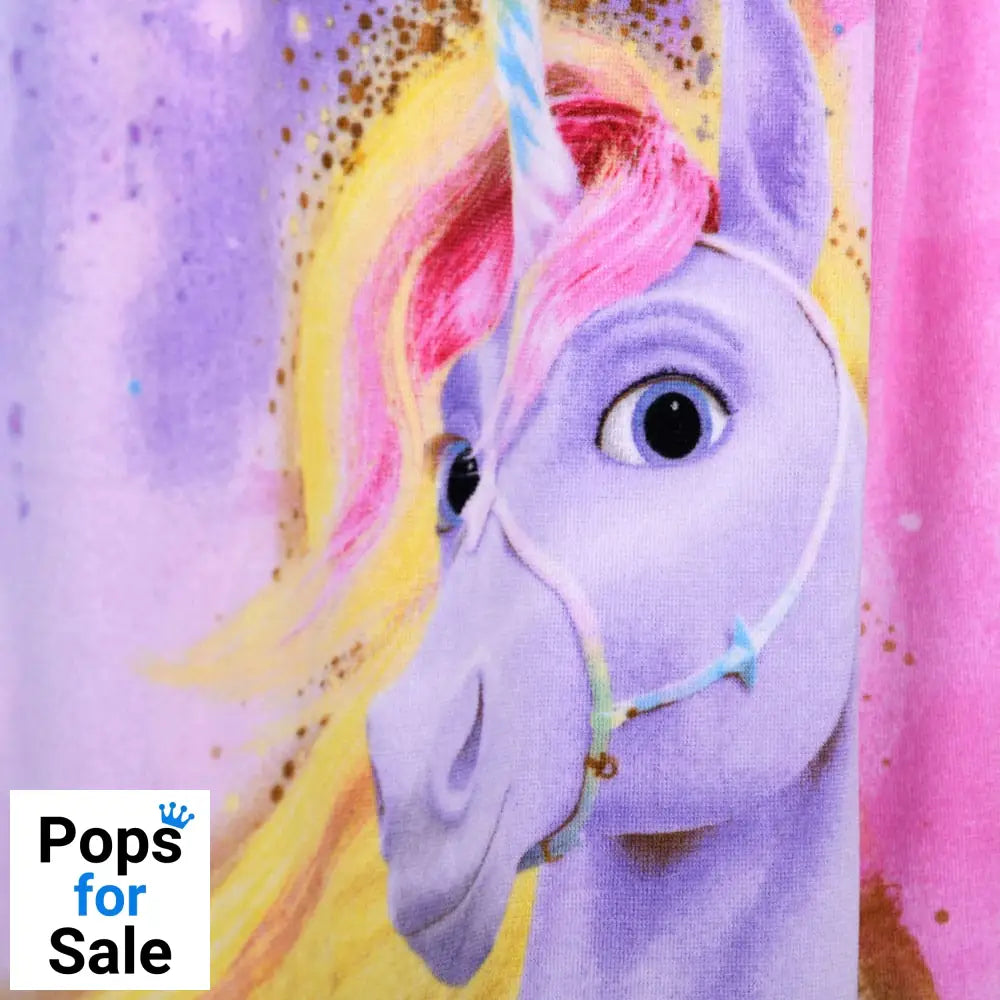 Unicorn Academy Velour Towel Magic 75 x 150 cm