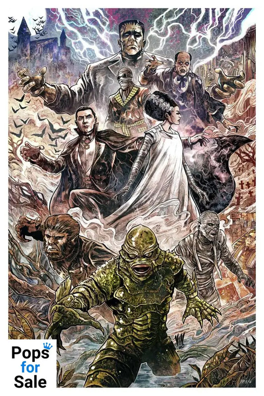 Universal Monsters Art Print Universal Monsters by Vincenzo Riccardi 61 x 41 cm - unframed Posters & Wallscrolls