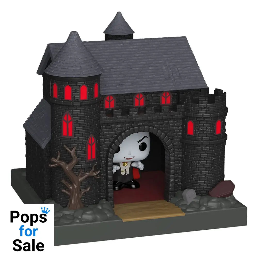 Universal Monsters Bitty POP! Towns Vinyl Figure Dracula with Castle