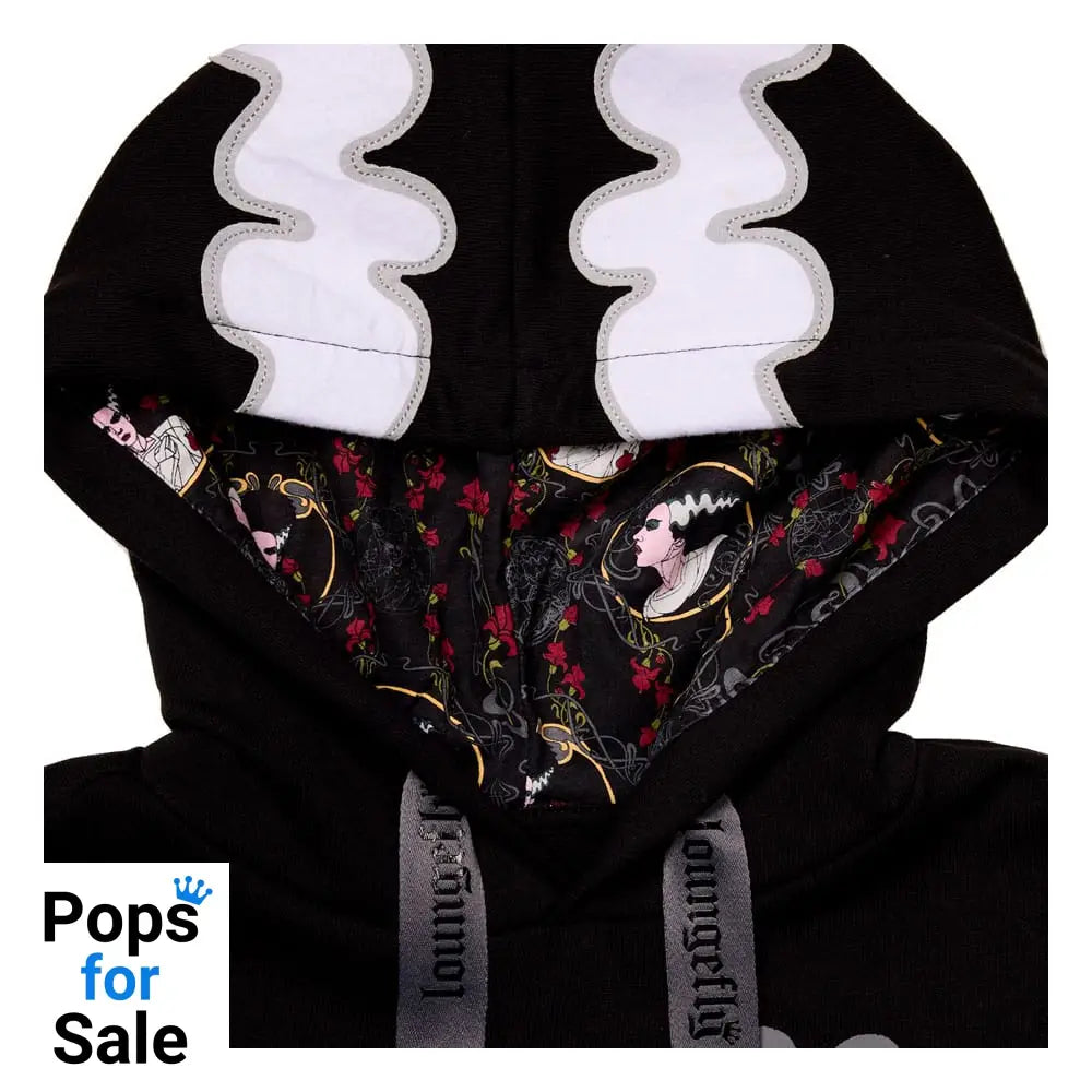 Universal Monsters by Loungefly Hoodie Sweater Unisex Bride of Frankenstein Size L