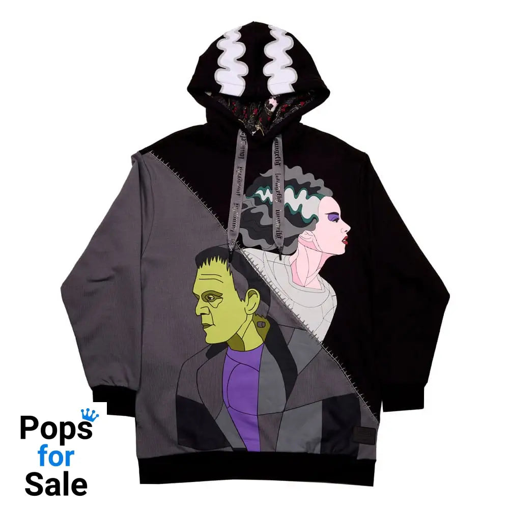 Universal Monsters by Loungefly Hoodie Sweater Unisex Bride of Frankenstein Size M Sweaters