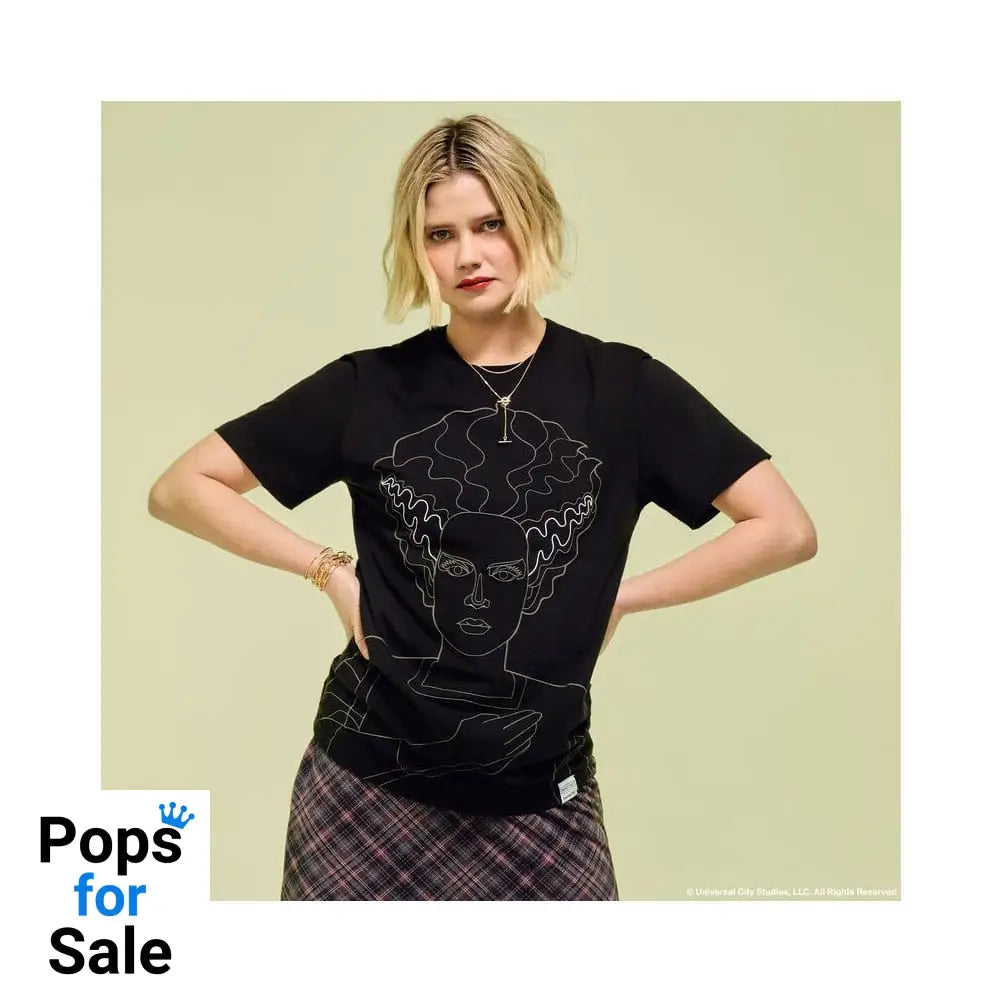 Universal Monsters by Loungefly Tee T-Shirt Unisex Bride of Frankenstein Size S