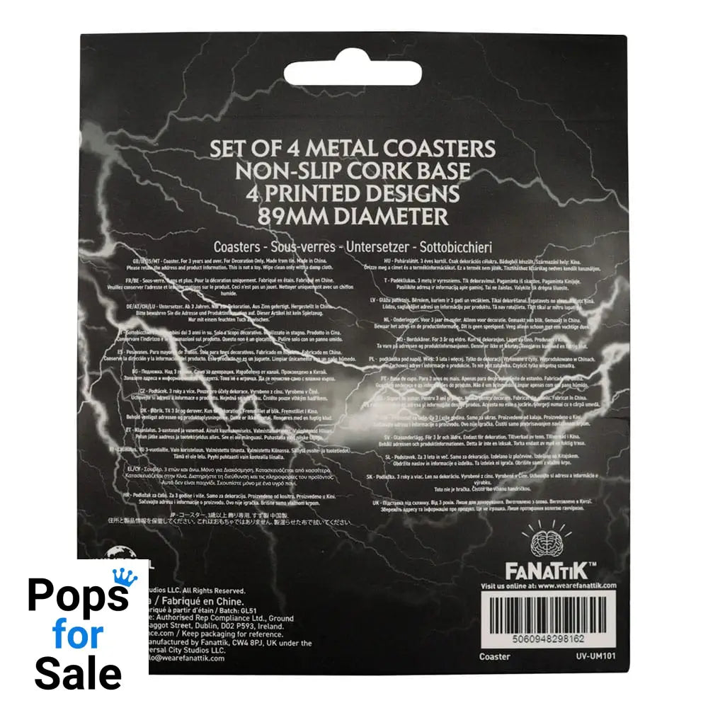 Universal Monsters Coaster 4-Pack