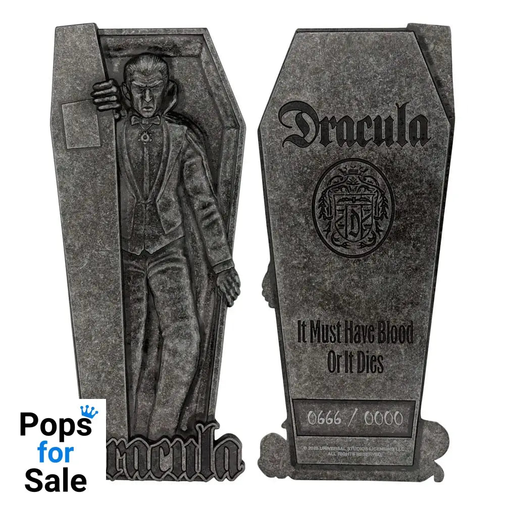 Universal Monsters Ingot Dracula Limited Edition Coins