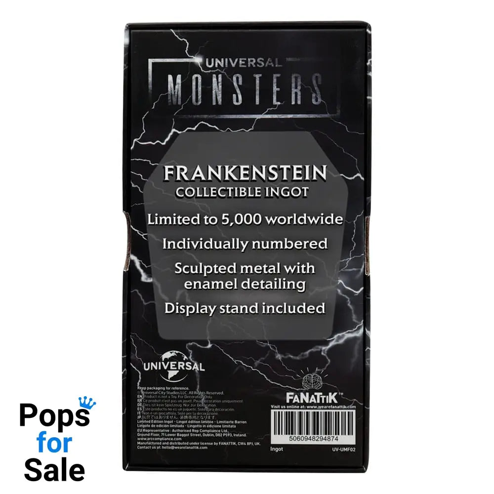 Universal Monsters Ingot Frankenstein´s Monster Limited Edition