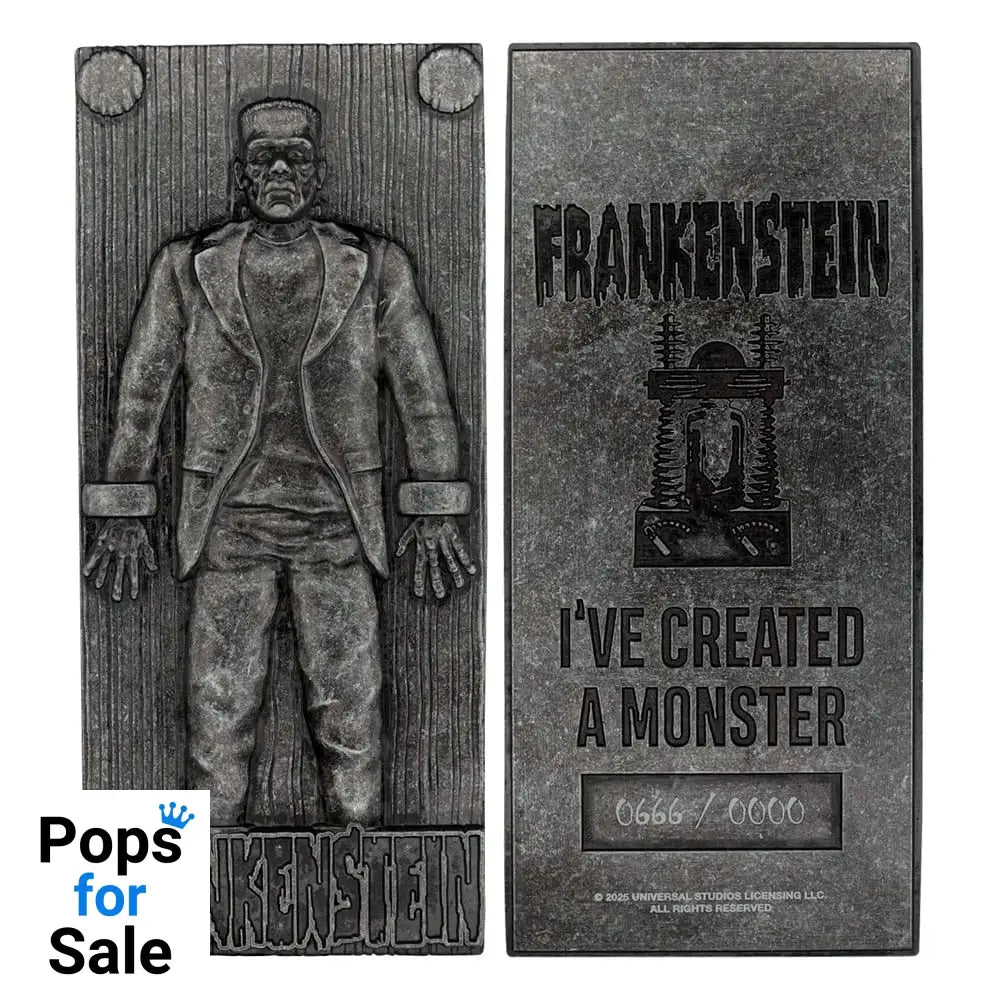 Universal Monsters Ingot Frankenstein´s Monster Limited Edition