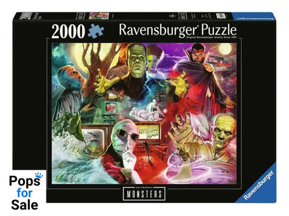 Universal Monsters Jigsaw Puzzle (2000 pieces)