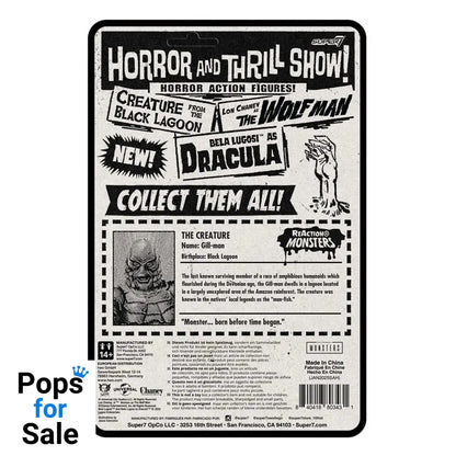 Universal Monsters ReAction+ Action Figure Wave 1 Creature from the Black Lagoon 10 cm