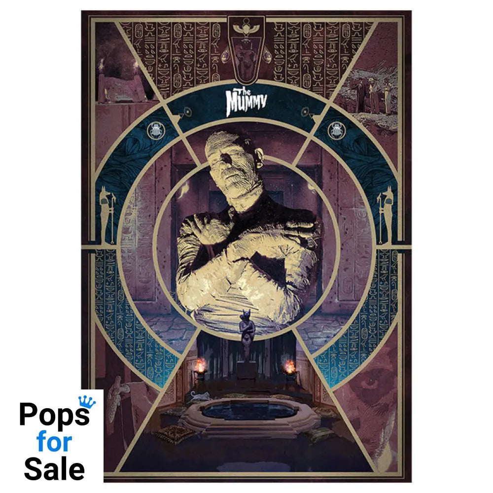 Universal Monsters The Mummy Limited Edition Art Print Wall Art