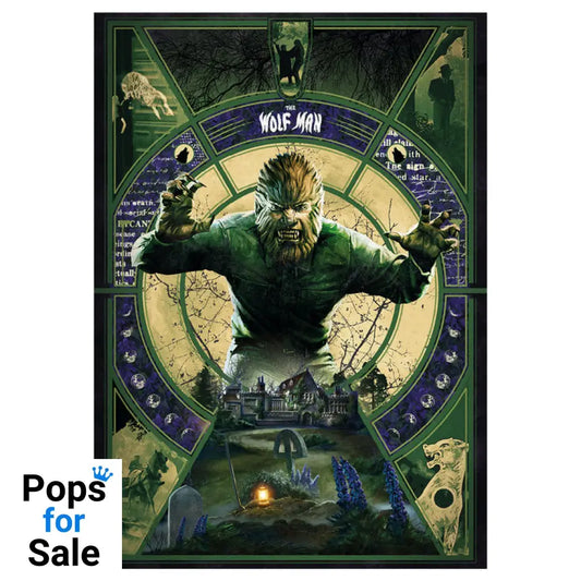 Universal Monsters The Wolfman Limited Edition Art Print Wall Art