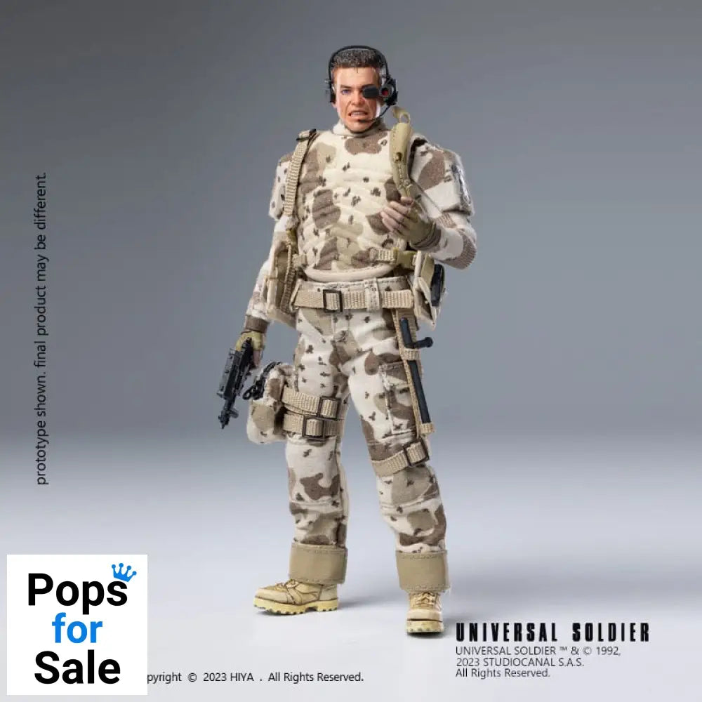 Universal Soldier Exquisite Super Series Actionfigur 1/12 Luc Deveraux 16 cm Action figures