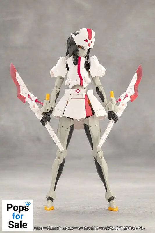 Unlimited Universe Megalomaria Model Kit Metamorphose Unit Exarmor White Nurse 16 cm Model kits