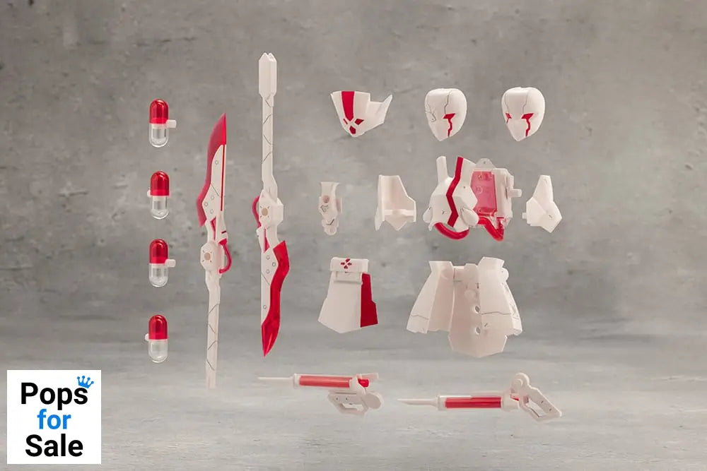 Unlimited Universe Megalomaria Model Kit Metamorphose Unit Exarmor White Nurse 16 cm