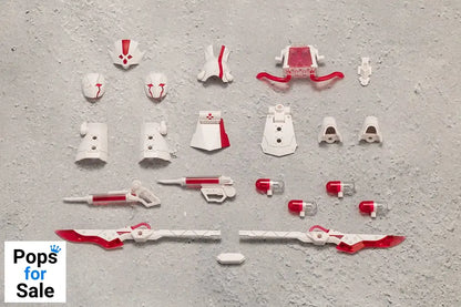 Unlimited Universe Megalomaria Model Kit Metamorphose Unit Exarmor White Nurse 16 cm