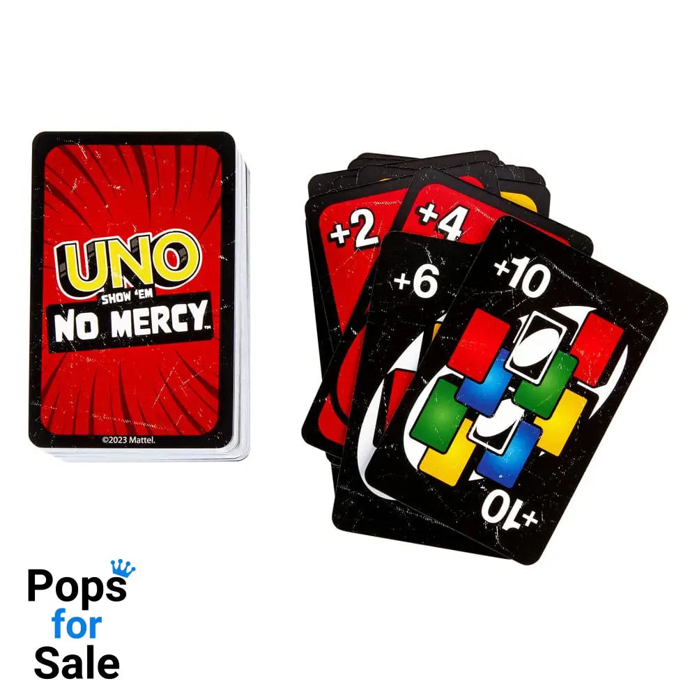 UNO Card Game No Mercy Card Games