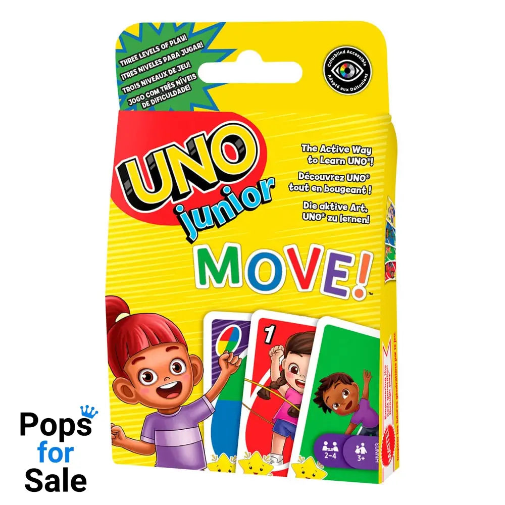 UNO Junior Move! Card Game Card Games