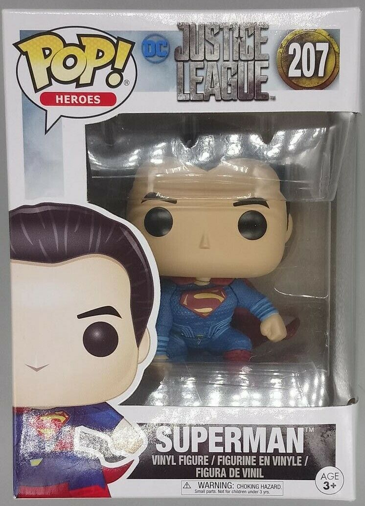 #207 Superman - DC Justice League Funko POP