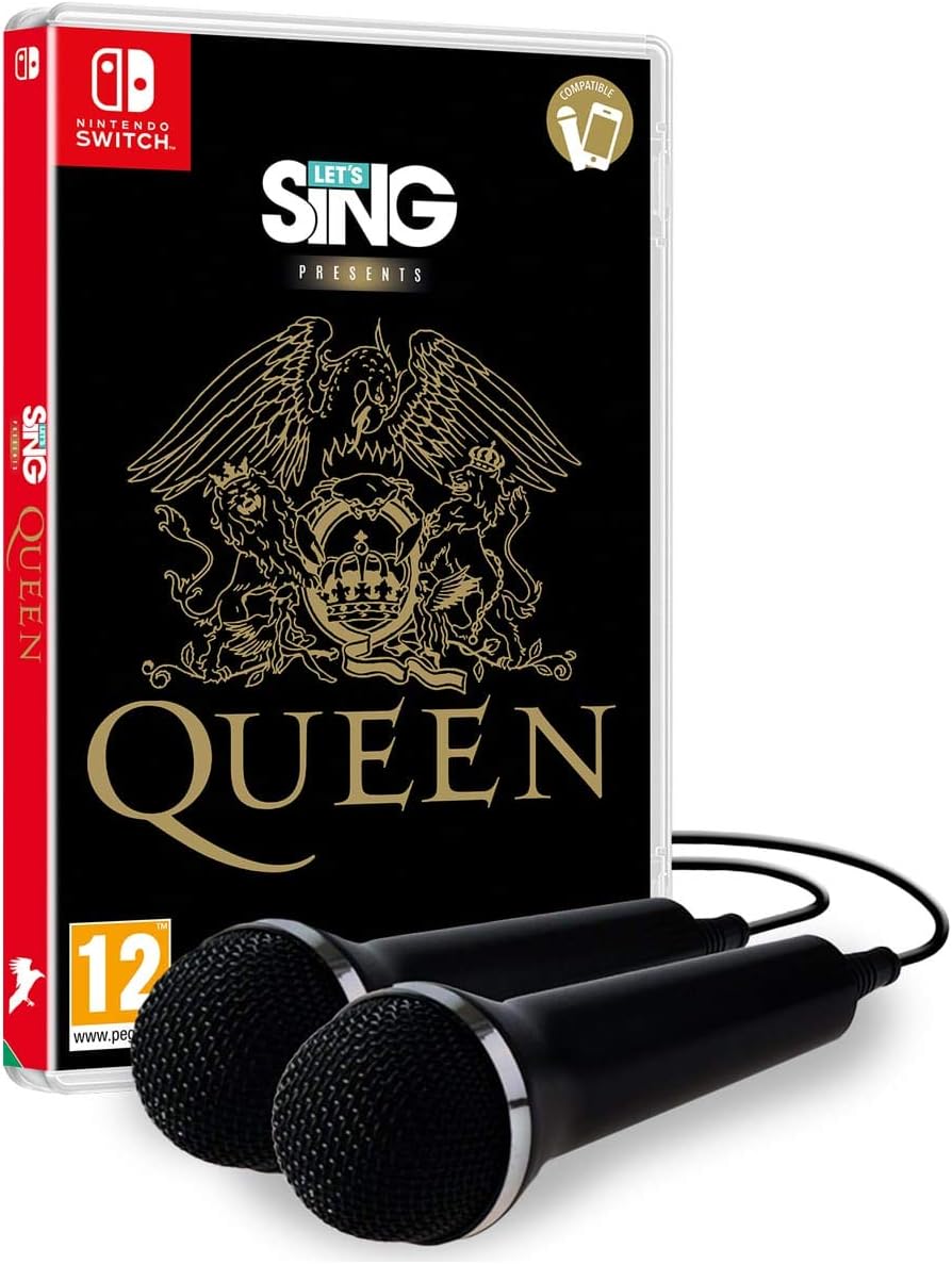 Let's Sing Queen with 2 Microphones for Nintendo Switch
