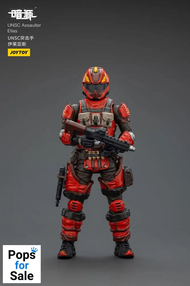 UNSC Dark Source Action Figur Assaulter Elias 7 cm