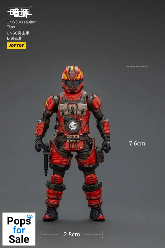 UNSC Dark Source Action Figur Assaulter Elias 7 cm