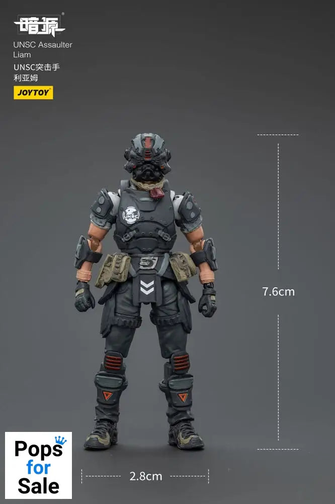 UNSC Dark Source Action Figur Assaulter Liam 7 cm