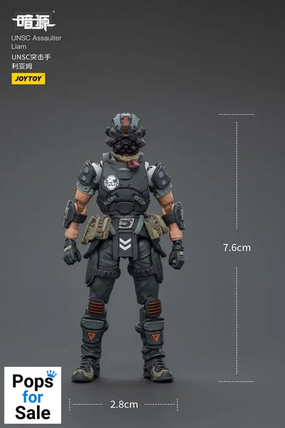 UNSC Dark Source Action Figur Assaulter Liam 7 cm