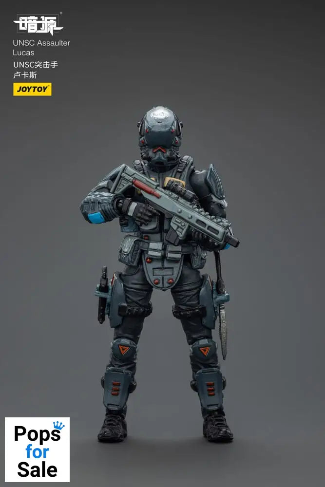 UNSC Dark Source Action Figur Assaulter Lucas 7 cm