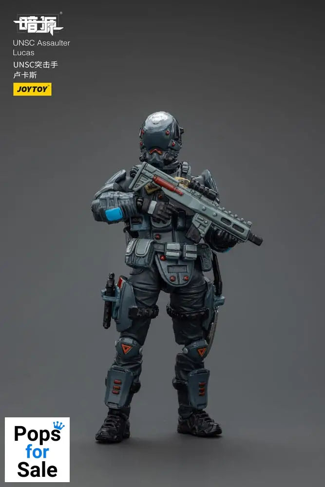 UNSC Dark Source Action Figur Assaulter Lucas 7 cm