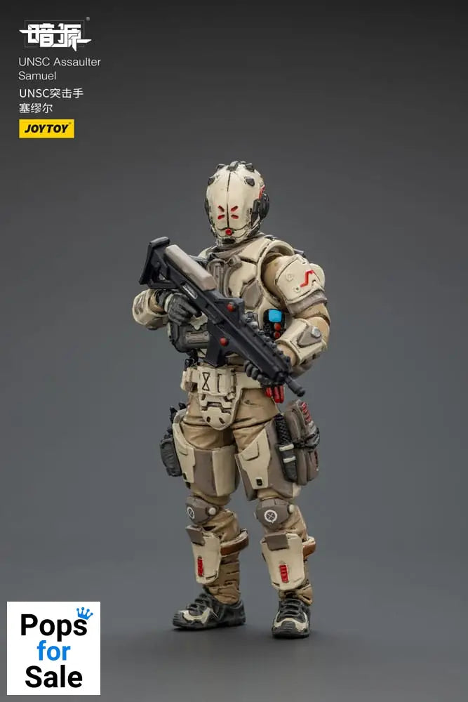 UNSC Dark Source Action Figur Assaulter Samuel 7 cm Action figures