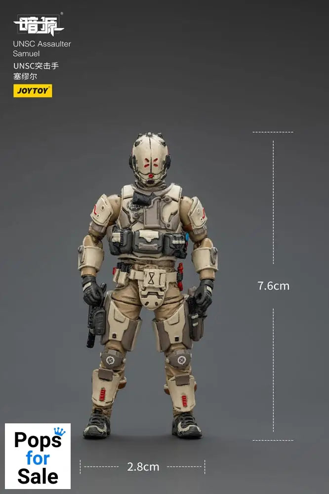 UNSC Dark Source Action Figur Assaulter Samuel 7 cm