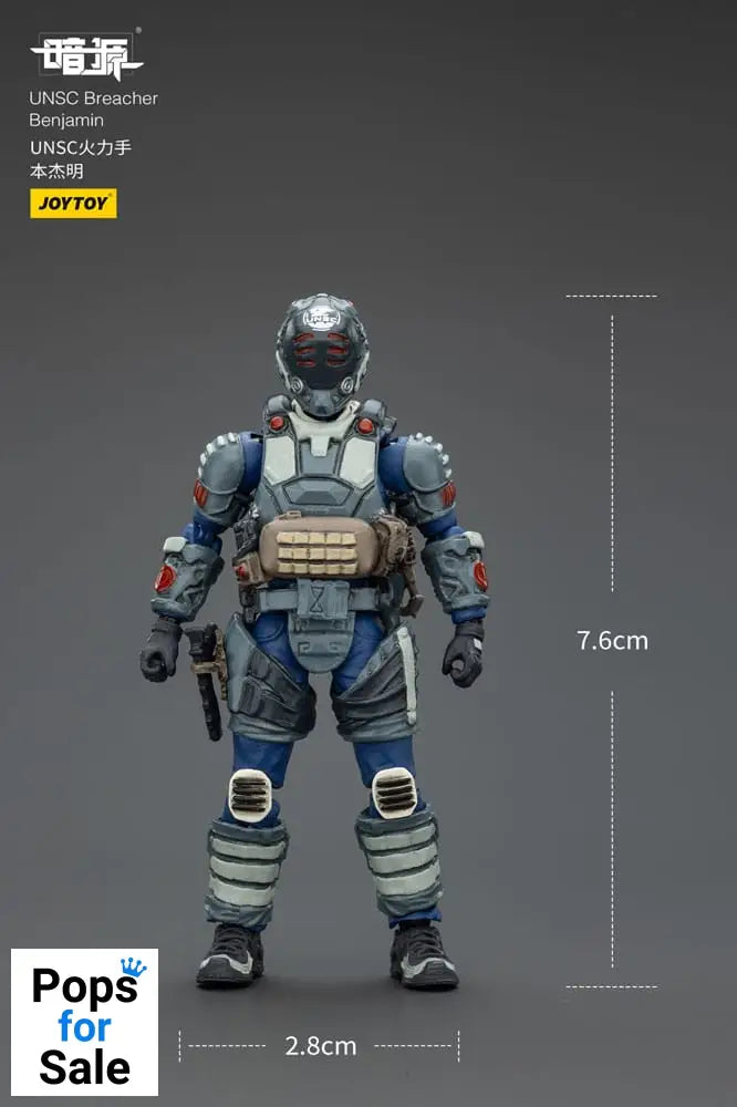 UNSC Dark Source Action Figur Breacher Benjamin 7 cm