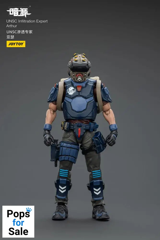 UNSC Dark Source Action Figur Infiltration Expert Arthur 7 cm