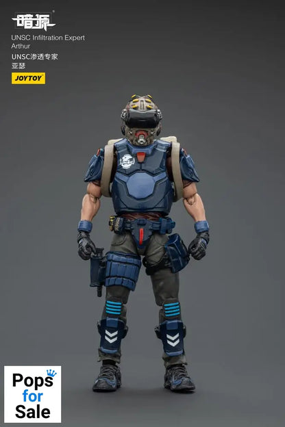 UNSC Dark Source Action Figur Infiltration Expert Arthur 7 cm