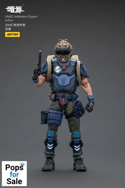 UNSC Dark Source Action Figur Infiltration Expert Arthur 7 cm