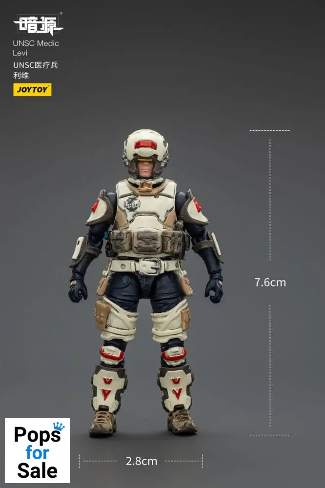 UNSC Dark Source Action Figur Medic Levi 7 cm