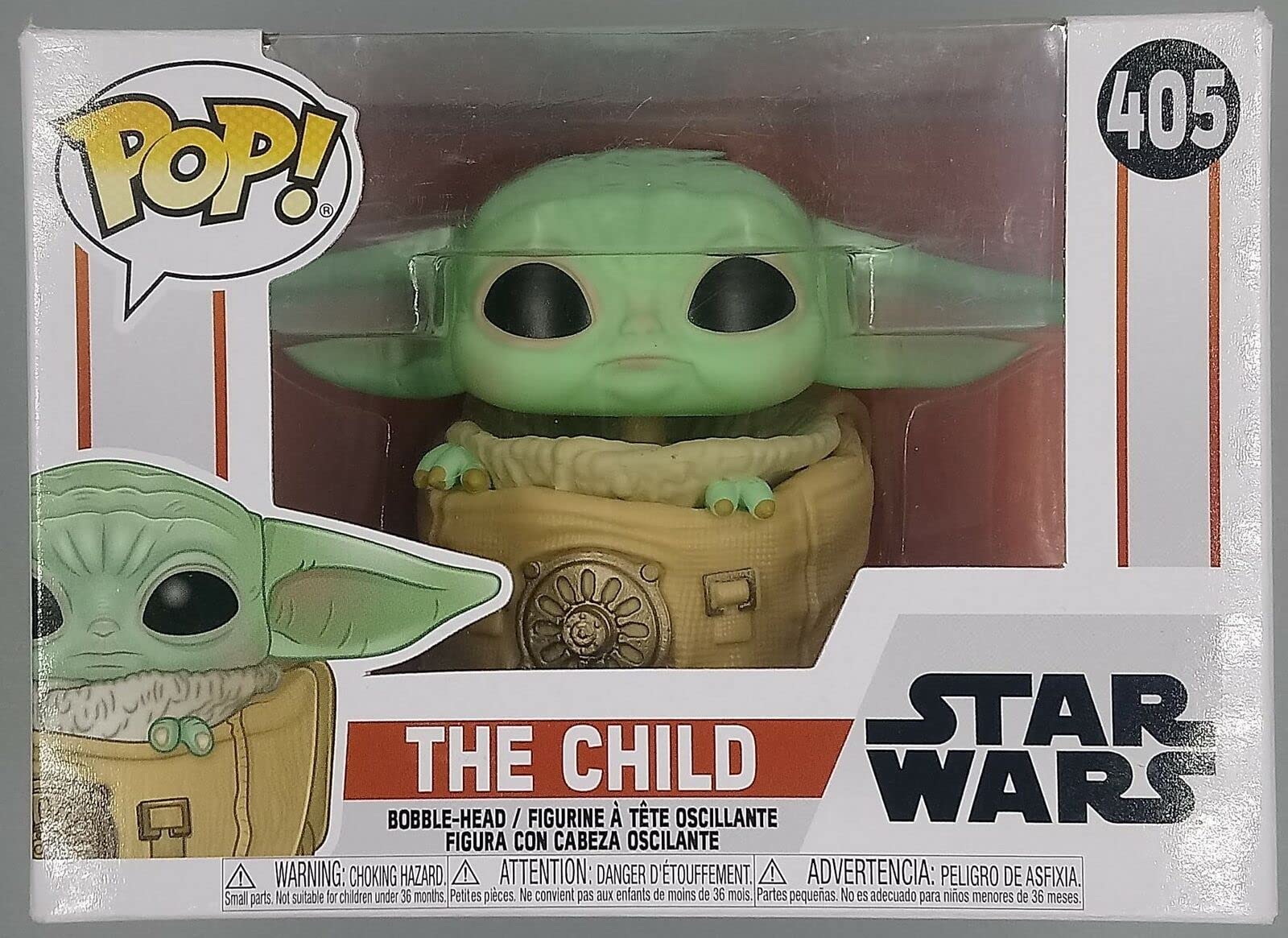 405 The Child (w/ Bag) - Star Wars The Mandalorian Funko POP - Box Damaged
