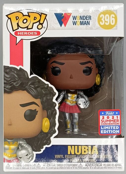 396 Nubia - DC Wonder Woman - 2021 Con Funko POP
