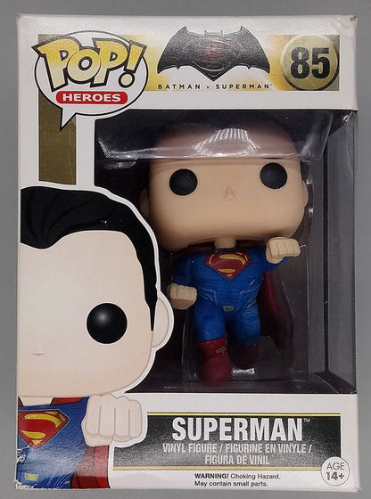 #85 Superman - DC Batman vs Superman - Box Damaged Funko POP
