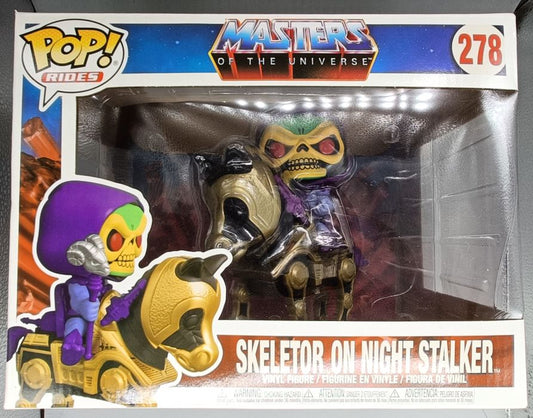 #278 Skeletor on Night Stalker Rides Masters of - Box Damaged Funko POP