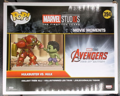 #394 Hulkbuster vs. Hulk - Movie Moment - Marvel - 2018 Con Funko POP