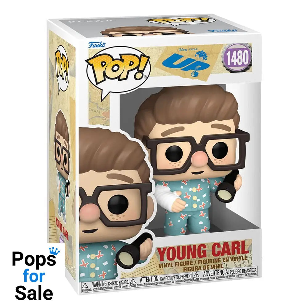 Up! 2 POP! Movies Vinyl Figure Young Carl 9 cm