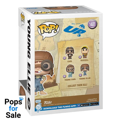 Up! 2 POP! Movies Vinyl Figure Young Ellie 9 cm