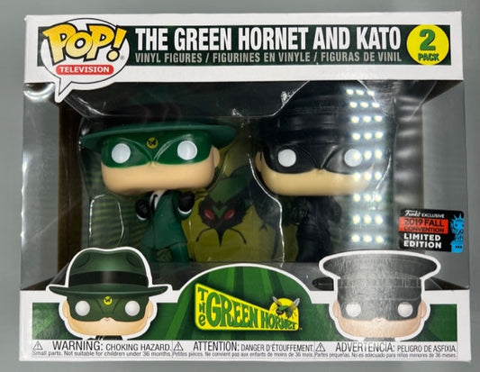 [2 Pack] The Green Hornet and Kato (Fists Up) - 2019 Con Funko POP