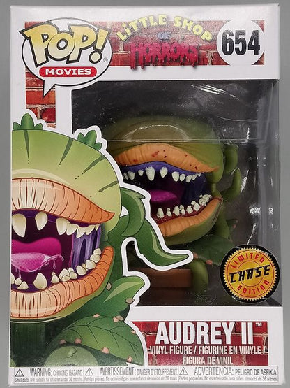 654 Audrey II (Bloody) Chase Little Shop of Horrors Funko POP - Box Damaged