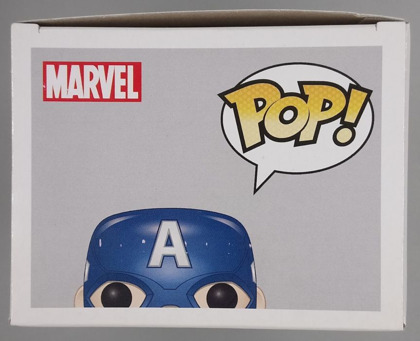 #137 Captain America (Action Pose) Marvel - Civil War Funko POP