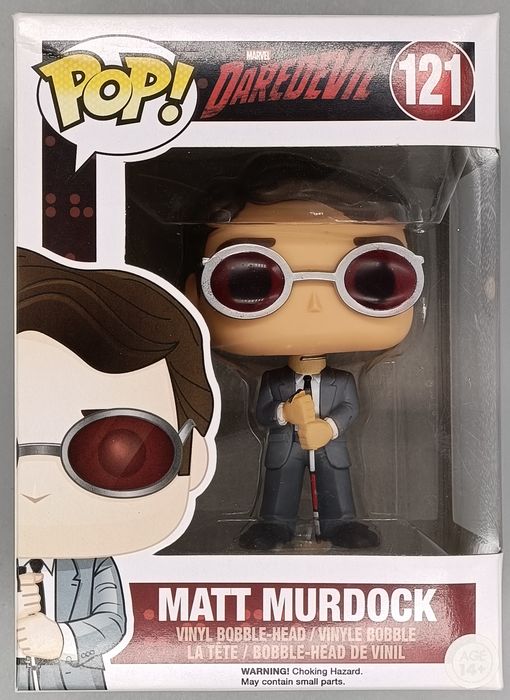 121 Matt Murdock - Marvel Daredevil - Funko POP - Box Damaged