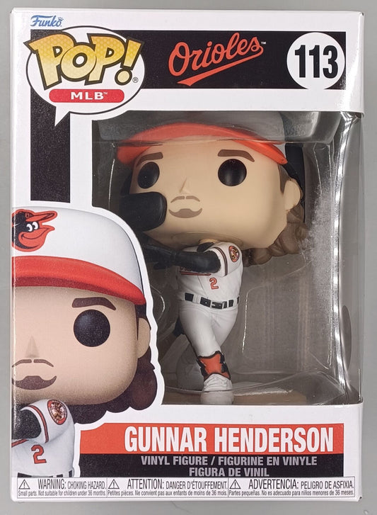 113 Gunnar Henderson - Baltimore Orioles - MLB Funko POP - Box Damaged
