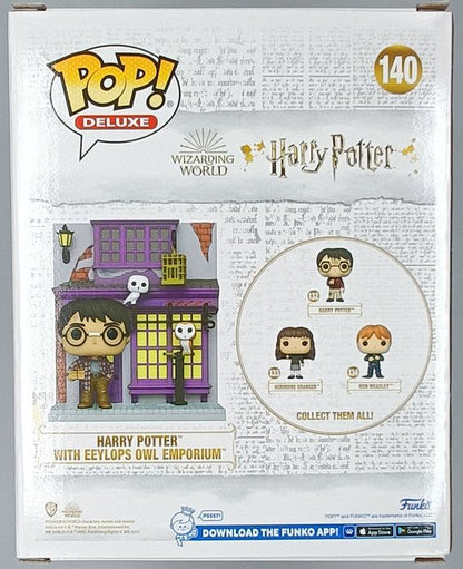 #140 Harry Potter (with Eeylops Owl Emporium) Deluxe Funko POP